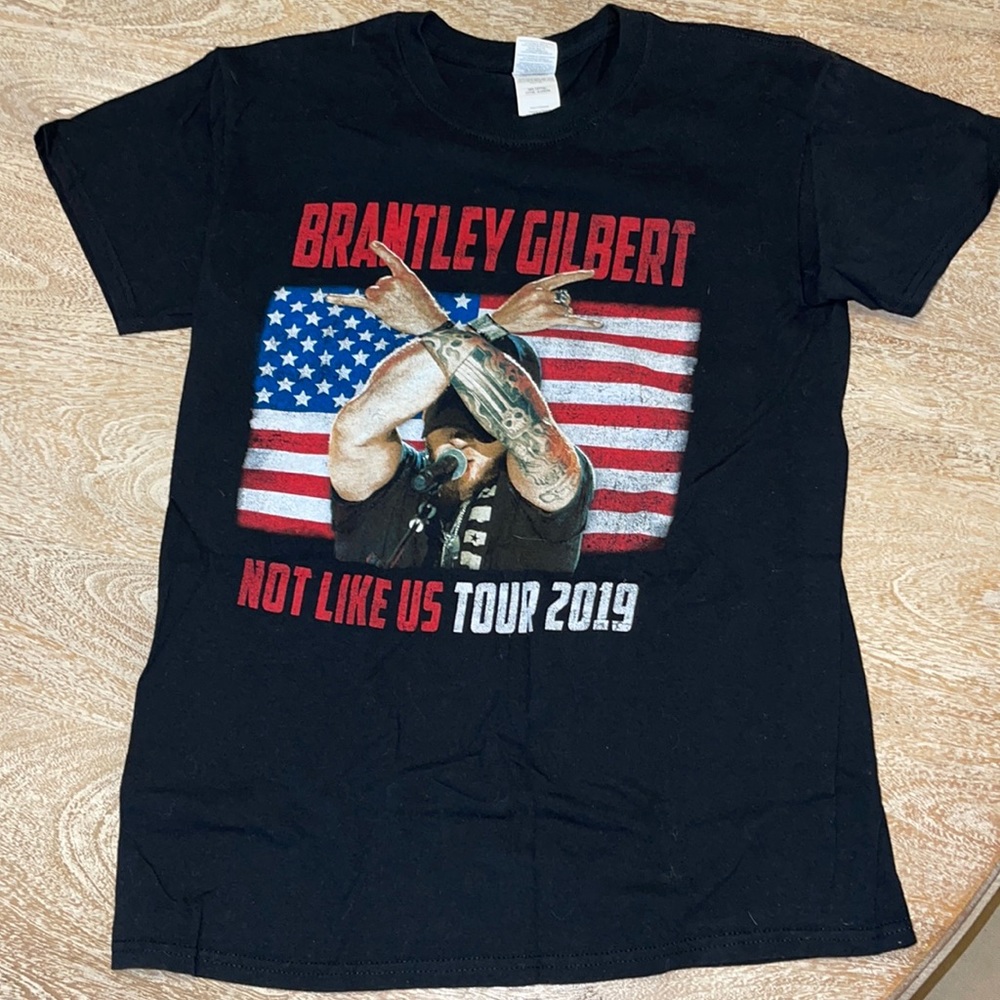 Brantley Gilbert Concert Tee Not Like Us Tour 2019